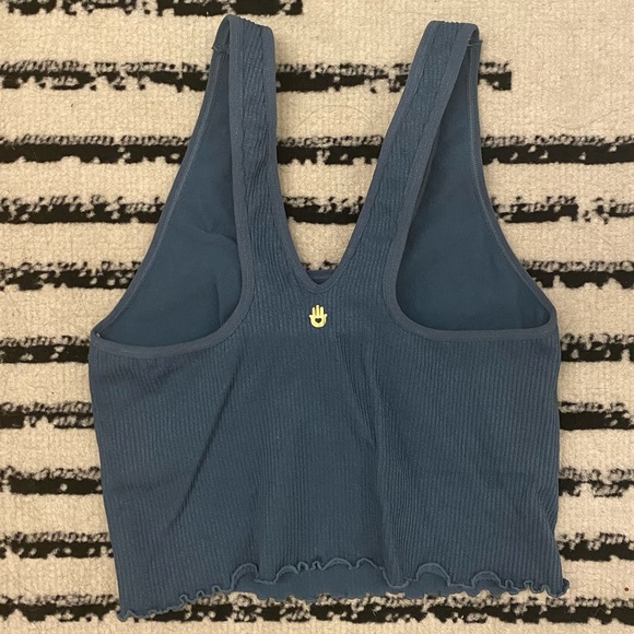 Spiritual Gangster Amor Seamless Crop Tank Soft Jade - Picture 8 of 10